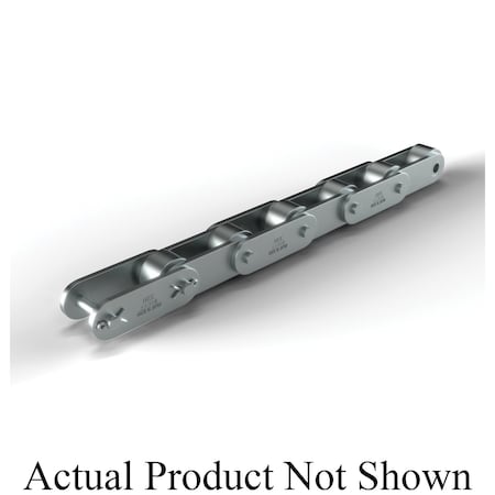Hkk Chain HKK Heavy Series Double Pitch Car Lg Riv Conv, 10 ft OAL, 2 P, 1-1/8 Dia x 5/8 W, .156 THK Plate SC082R1A