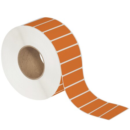 Tape Logic 3 x 1in Orange Thermal Transfer Labels THL133RG