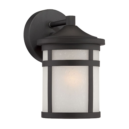 Homeroots Matte Black Hanging Lantern Shape Wall Light 398554