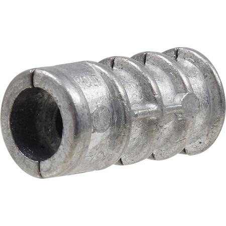 Hillman 1/4 in. D X 1/4 in. Short in. L Zinc Round Head Lag Shield Anchors 50 pc 370188