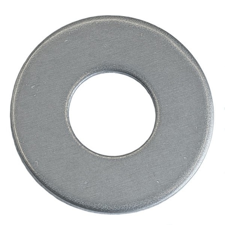 Zoro Select Flat Washer, For Screw Size 1/2 in , Titanium Plain Finish 0001694