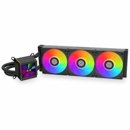 Lian Li Lian-Li 360 mm Galahad II LCD SL-INF FDB 2100RPM Black Water Cooling Fan GA2ALCD36INB