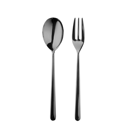 Mepra Linea Black Gold Serving Set - 2 Pcs. 108722110