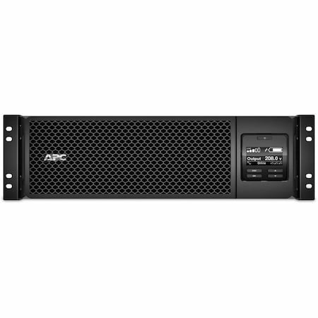 Schneider Electric Smart UPS, 5.4kVA, Online/Double Conversion, Out: 208V In: 208V SRT5KRMXLT
