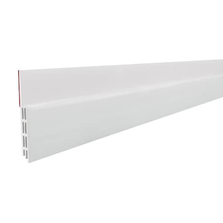 Frost King Self-Stick Door Sweep, 36 in L, 2 in W, Rubber Insert EZ111W
