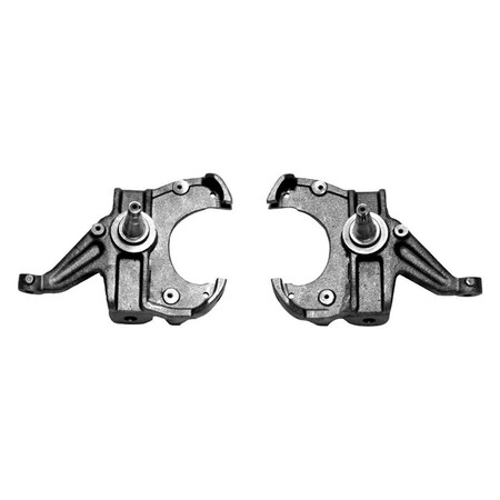 Maxtrac Suspension 1 in. Rotor Lowering Spindles MXT101125L