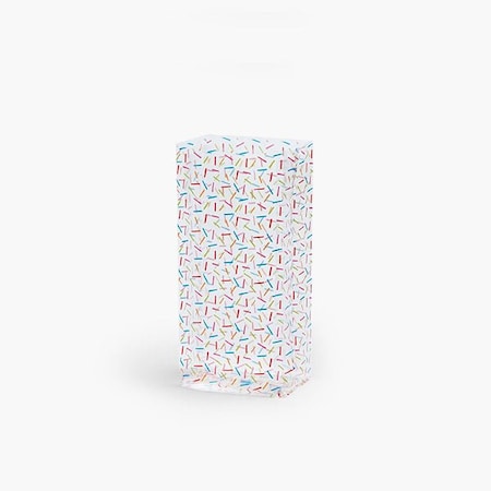 Nashville Wraps Sprinkles Cello Bags, 3.5x2x7.75, 100PK C1BSPK