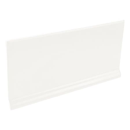 Crossville Wall Tiles, White, 4 in. H, 7.875 in. L WT02.10408CBS