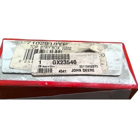 John Deere BATTERY BOX, JOHN DEERE OEM GX23540 GX23540