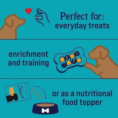 Stewart 16 Oz. Freeze-Dried Chicken Liver Dog Treat 405319