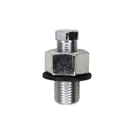 Auveco Oil Drain Plug 1/2-20 Piggy-Back, 2PK 24246