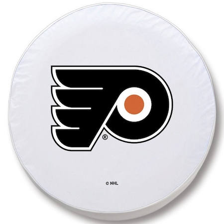 Holland Bar Stool Co 27 x 8 Philadelphia Flyers Tire Cover TCJPhiFlyWT