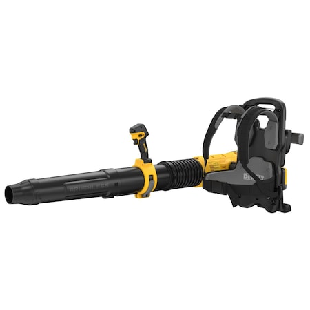Dewalt FLEXVOLT(R) Cordless Battery-Powered Backpack Leaf Blower, 855 cfm, 160 mph, Bare Tool, 64 dB DCBL570B