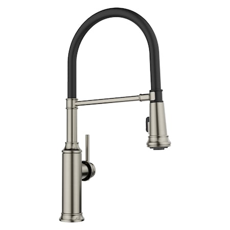 Blanco Empressa Semi-Pro 1.5 GPM, Satin Platinum 443246