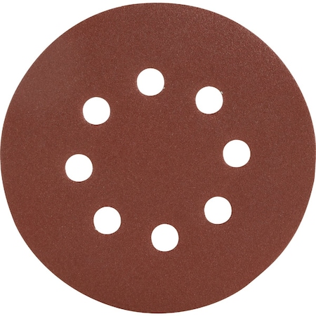 Do It Best 5'' 120-Grit 8-Hole Pattern Vented Sanding Disc with Hook & Loop Backing, 50PK 4342004
