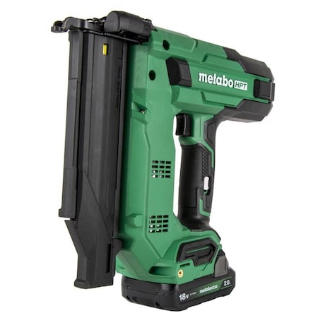 Metabo Hpt Multivolt 18 Ga. Cordless Compact Brad Nailer Kit Battery & Charger 18 V NT1850DGM