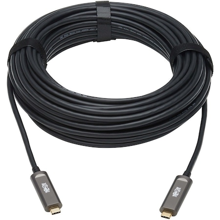Eaton EATON USB-C Aoc Cable M/m, USB 3.2 Gen 2 10 Gbps Plenum-rated Fiber Active U420F-10M-D3