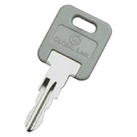 Alegria Fastec Key Ring HF-301 & HF 351 Key, Silver AL3638134