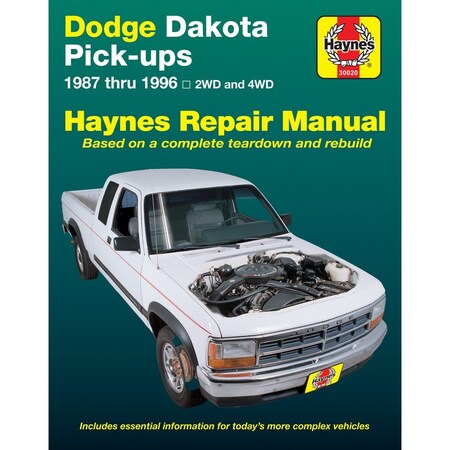 Haynes Manuals DODGE DAKOTA PICK-UP 87-96 30020