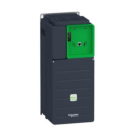 Schneider Electric Variable FrequencyDrive, 480V, Black/Green ATV630D18N4ZU