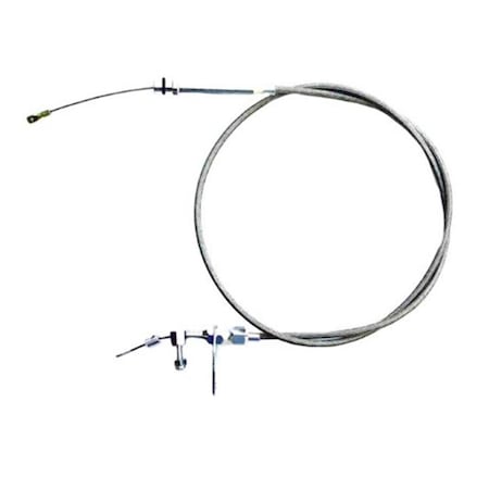 Strike3 R6053 Stainless Steel Braided Kick Down Cable for 1970-1975 Chevy Bel Air ST777334