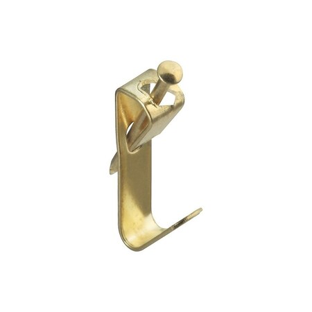 National Hardware V2530 Series Picture Hanger, 20 lb, Steel, Brass, 10PK N260-026