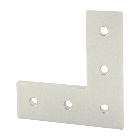 80/20 T-SlotFramingConnector, Alum, Slvr, 120x6mm 40-4481