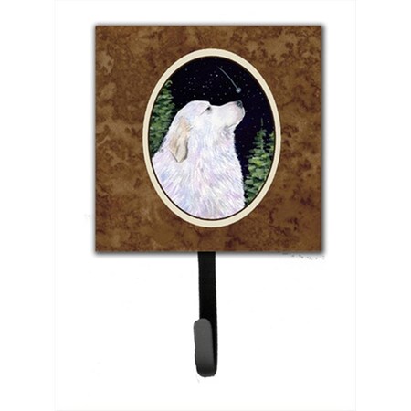 Carolines Treasures Starry Night Great Pyrenees Leash Holder Or Key Hook SS8470SH4