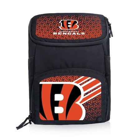 Picnic Time Family Of Brands NFL Cincinnati Bengals - PTX 2.0 Tarana Recycled Backpack Cooler 633-02-179-074-2