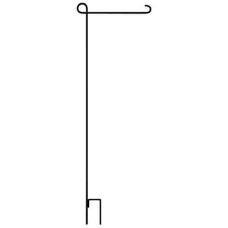 Evergreen 44'' Black Metal Garden Flag Holder 21000