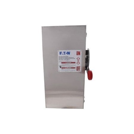 Eaton Safety Switches DH 2P 100A 240V 50/60Hz 1Ph Fusible w/ Neutral 3Wire NEMA 4X DH223NWK