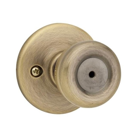 Kwikset Knob Lockset, Mechanical, Privacy, Grd. 3 300T-5