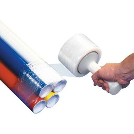 Partners Brand Bundling Stretch Film, 3x80 Gx1000ft, PK18, 3" W x 1000' L, Clear TNB303