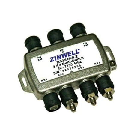 Directv FeaturesNon, powered, powered by satellite receiverUp to four satell MS3X4WB