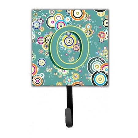 Carolines Treasures Letter O Circle Circle Teal Initial Alphabet Leash and Key Holder CJ2015-OSH4