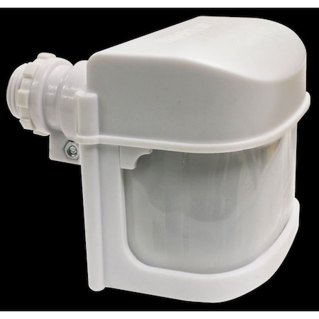 Westgate 240 DEGREE PIR MOTION SENSOR SHORT ARM 350W MAX - IP65 - WHITE SL-HPIR-WH