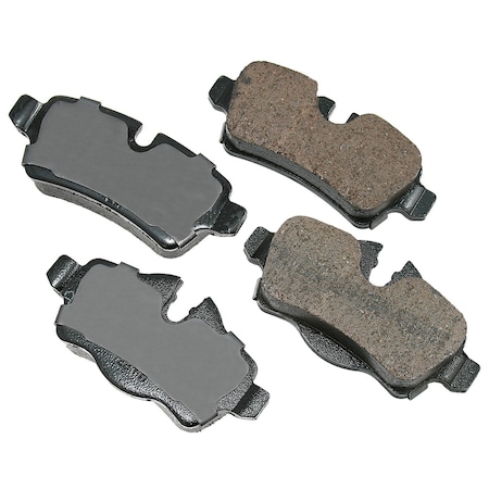 Akebono 07-11 Mini-Cooper-Rr Euro Pads, Eur1309 EUR1309