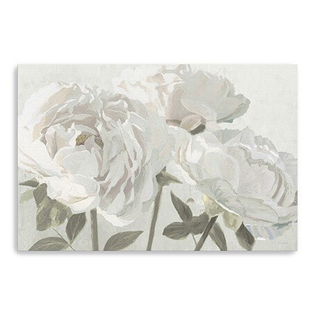 Homeroots Neutral Flowers In Bloom Unframed Print Wall Art 399049