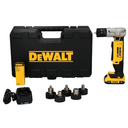 Dewalt Cordless Swaging Tool, 20 V, 2 Ah Battery DCE450D1