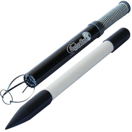 Gopherhawk Mole and Gopher Trap with Wedge-and-Probe Tool, Yellow Indicator GH-SET