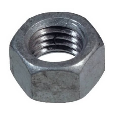 Hillman Hex Nut, 1/4"-20, Steel, Grade 2, Galvanized 810503