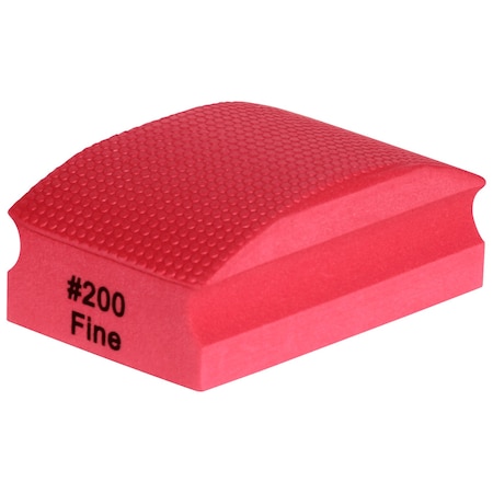 Pearl Diamond Hand Pad , 200 Grit Red PHP200