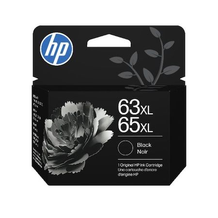 Hp 63XL/65XL (B7RT5AN) Black Original Ink Cartridge (300 Yield) B7RT5AN