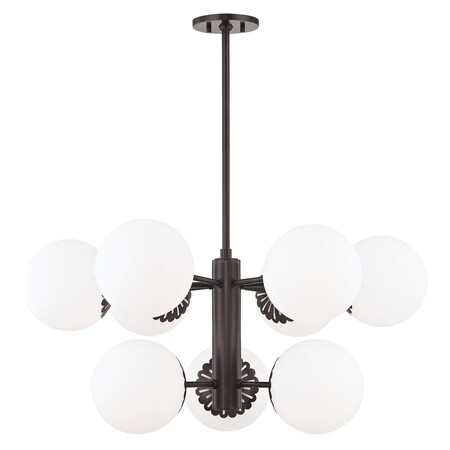 Mitzi Paige 9 Light Chandelier 33 In. Old Bronze H193809-OB