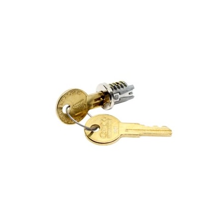 Compx Security Products Timberline Lock Plug Polished Nickel C100LP-KA109T-14A