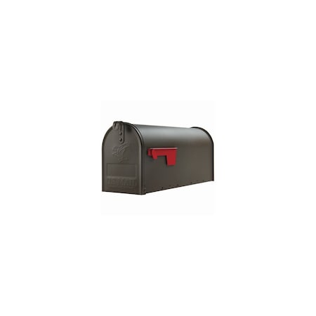 Gibraltar Mailboxes Mailbox Gibraltar es Elite Classic Galvanized Steel Post Mount Venetian Bronze Powder Coated E1100BZAM