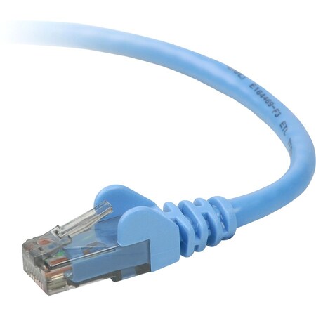 Belkin Cable, Cat6, Utp, Rj45M/M, 7, Blu, Patch, Snagless, Taa TAA980-07-BLU-S