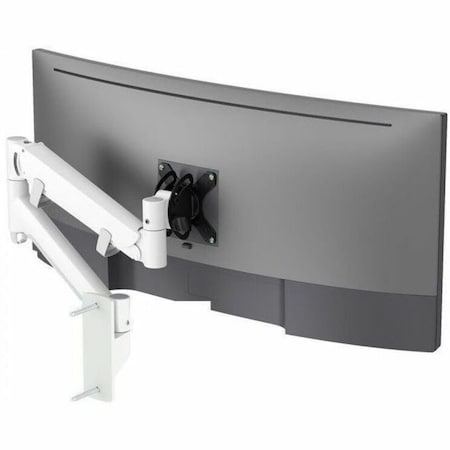 Atdec heavy duty wall mount, dynamic arm, spring assisted mount, suits flat monitor screens up to AWMS-HXW-W