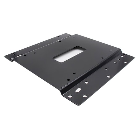 Uni Pro Seat Adapter Plate Universal Mounting for Construction Equipment Black Powder Coat 6090