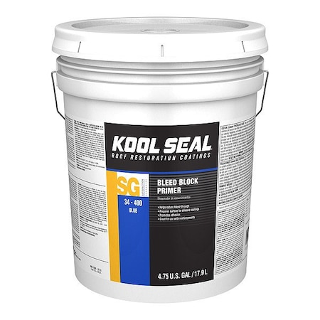 Kool Seal Bleed Blocker Primer, Blue, 5 Gallon KS0034400-20